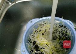 凉拌豆芽木耳的做法图解4