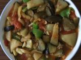 西红柿烧茄子
