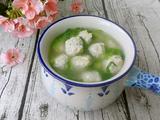 生菜肉丸汤