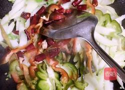 辣炒白菜的做法图解5
