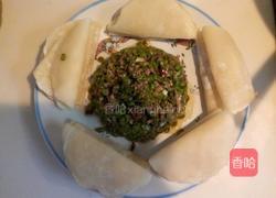 豇豆米炒肉卷饼的做法图解10