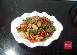 菇蕾炒肉的做法图解9