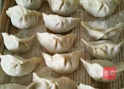 韭菜鸡蛋水煎饺的做法图解5