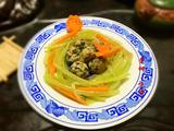 鸟巢窝(西芹肉圆)
