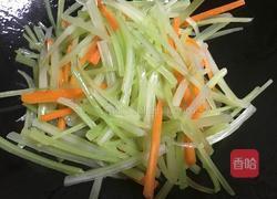 鸟巢窝(西芹肉圆)的做法图解5