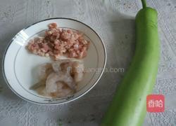 瓠子酿馅的做法图解1