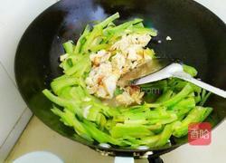 苦瓜炒鸡蛋的做法图解6