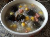 皮蛋玉米粥