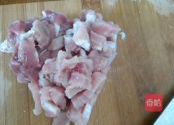 肉丁芥菜头的做法图解3