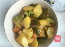 土豆青椒的做法图解2