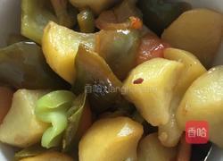 土豆青椒的做法图解3