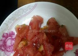 香菜金针拌糖番茄的做法图解1