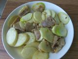 茭白炒肉片