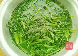 菠菜拌花蚬的做法图解5