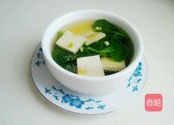 木耳菜豆腐汤的做法图解7