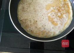 香煎芝麻肉松卷的做法图解4