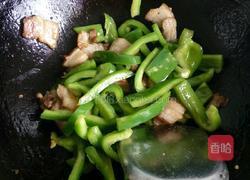 青椒炒肉的做法图解6
