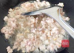 酸豆角炒肉末的做法图解4