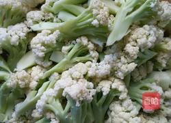 菜花炒西红柿的做法图解3
