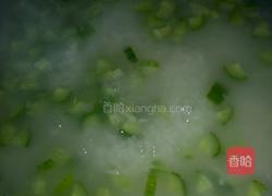 黄瓜粥的做法图解3