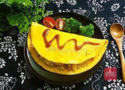 蛋包饭的做法图解9