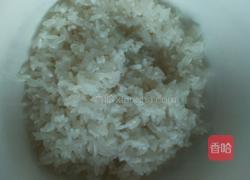茄子虾皮粥的做法图解1
