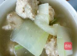 冬瓜丸子汤的做法图解3