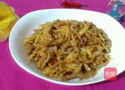姜丝肉的做法图解14