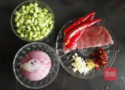 青豆洋葱炒牛肉的做法图解1