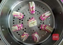 水果花卷的做法图解2