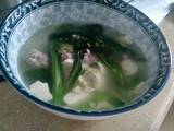 芥菜肉丸豆腐汤