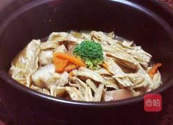 腐竹豆鼓煲五花腩的做法图解4