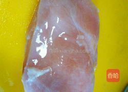 水丝瓜酿鸡肉的做法图解2