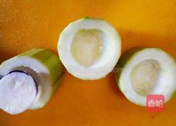 水丝瓜酿鸡肉的做法图解3