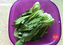 香菇油菜的做法图解2