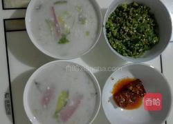 花生浆蔬菜粥的做法图解5