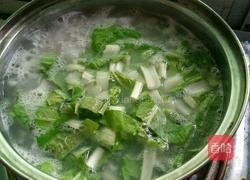 虾米猪肉菜粥（简易版)的做法图解4
