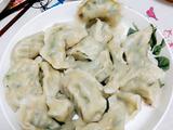 韭菜鸡蛋虾片水饺