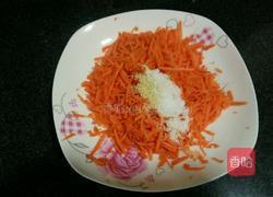鸡蛋胡萝卜榨菜饼的做法图解5