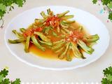 茄汁菊花茄子
