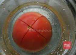 西红柿蒸水蛋的做法图解1