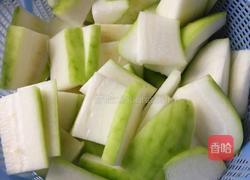 海带毛瓜瘦肉汤的做法图解2