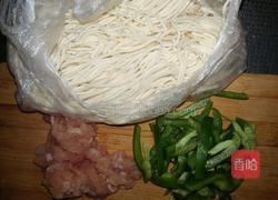 鸡丝炒面的做法图解1