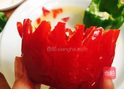 彩椒蒸酸奶羹的做法图解3