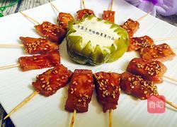 家庭版本烤箱烤牙签羊肉的做法图解21