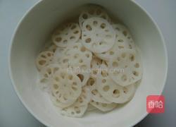 凉拌藕片的做法图解4