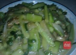 青瓜白肉的做法图解4