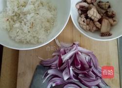 鱿鱼炒饭的做法图解1