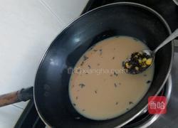 玉米粒带茶叶渣奶茶的做法图解9