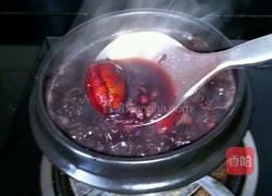 紫米红豆健康粥的做法图解9